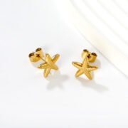 Gold Hoop Earring - Image 4
