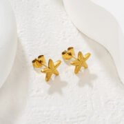 Gold Hoop Earring - Image 5
