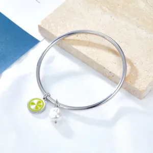 Lemonade Pearl Bangle - Image 2