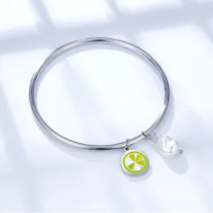 Lemonade Pearl Bangle - Image 3