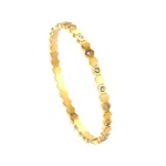 Golden Crystal Bangle
