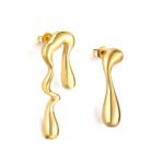 Liquid Gold Drop Earings