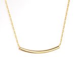 Sleek Arc Necklace