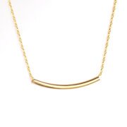 Sleek Arc Necklace