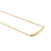 Sleek Arc Necklace - Image 4