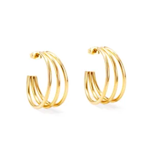 Triple Hoop Earrings
